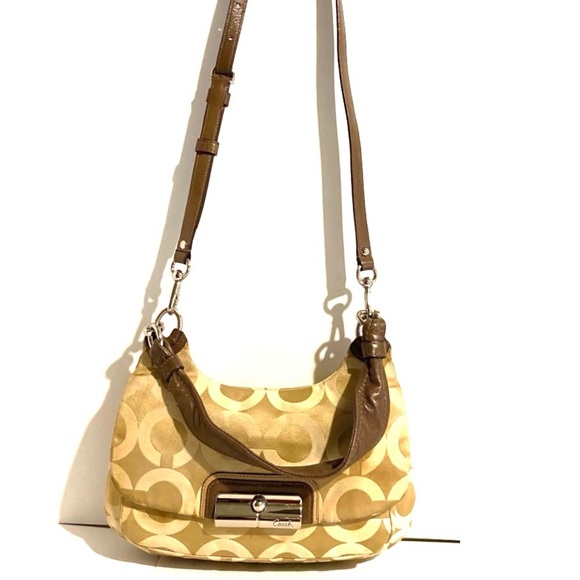 Coach vintage CC signature print canvas satchel handbag - Picture 8 of 8